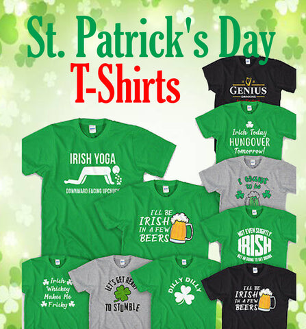 St Patrick's Day T Shirts
