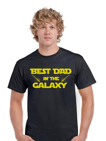 Father's Day T-Shirt - Best Dad in the Galaxy