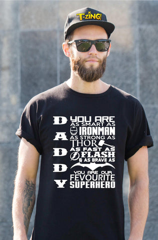 Daddy You Are Our Favourite Super Hero