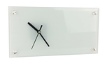 Clock desk top Glass 30x16cm