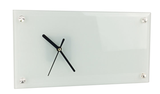 Clock desk top Glass 30x16cm