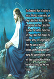 Jesus Glass Slate Photo frame 23x18cm