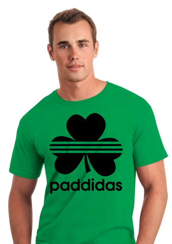 Paddidas (Addidas logo style) - St Patrick's DayT shirt