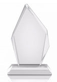 Crystal Glass Diamond Iceberg Shape  Trophy / Award