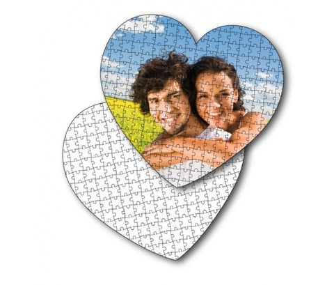 jigsaw puzzle heart 19x19cm